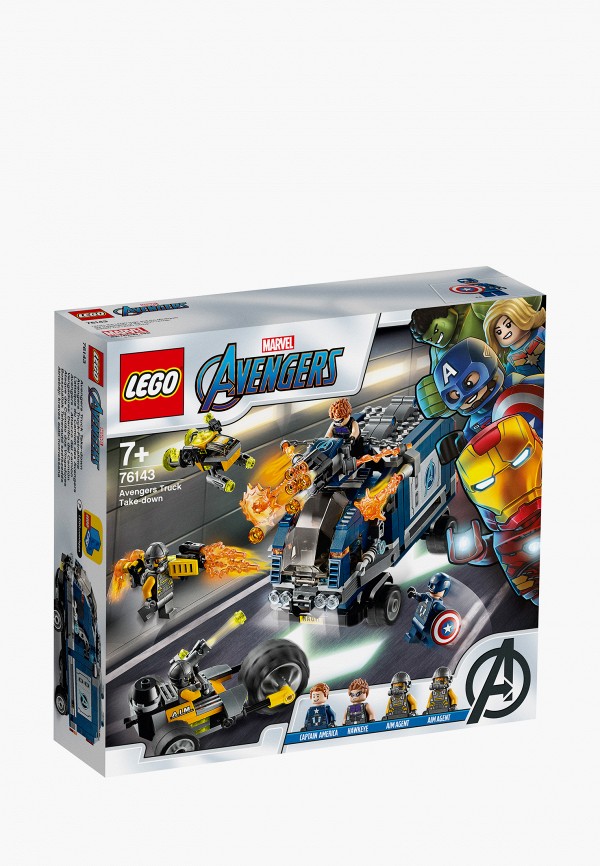 

Конструктор LEGO, Разноцветный, Super Heroes 76143 Мстители: Нападение на грузовик