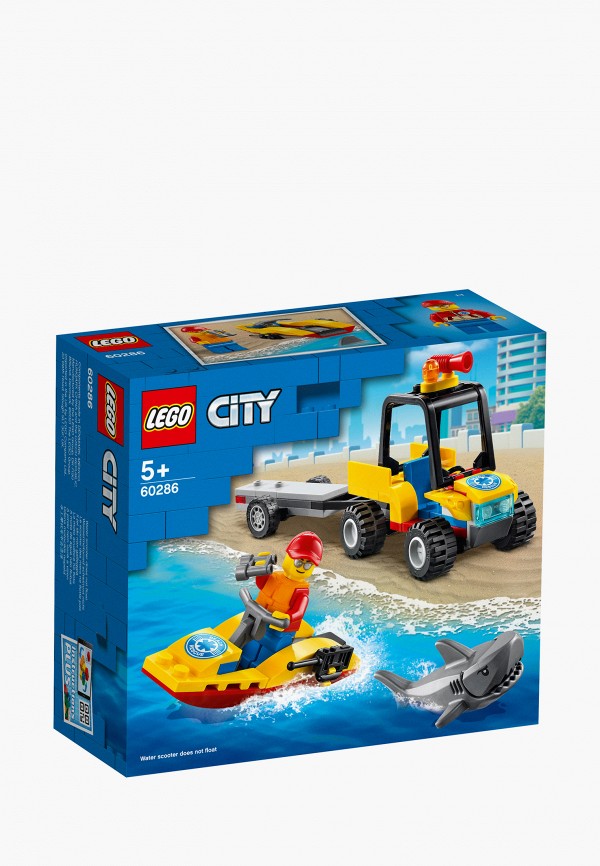 

Конструктор City LEGO, Разноцветный, Пляжный спасательный вездеход