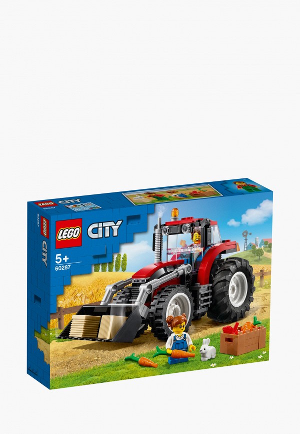 

Конструктор City LEGO, Разноцветный, Трактор