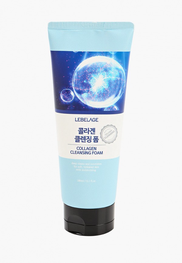 

Пенка для умывания Lebelage, Прозрачный, с коллагеном, 180 ml