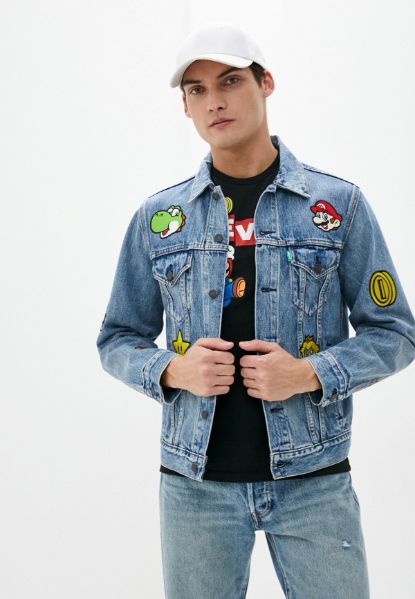 

Куртка джинсовая Levi's®, Синий, Nintendo