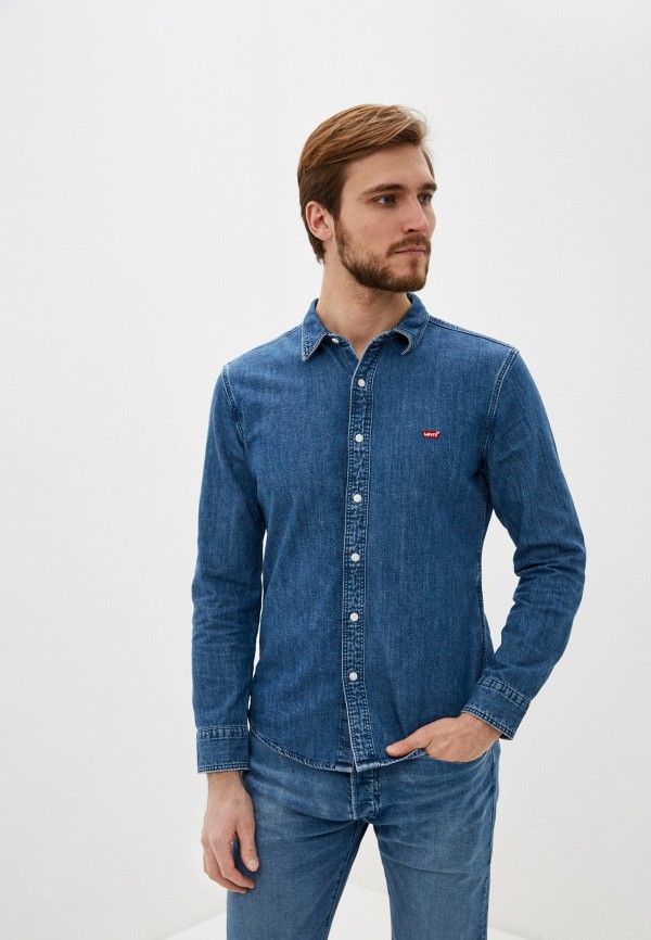 

Рубашка джинсовая Levi's®, Синий, Battery HM Slim