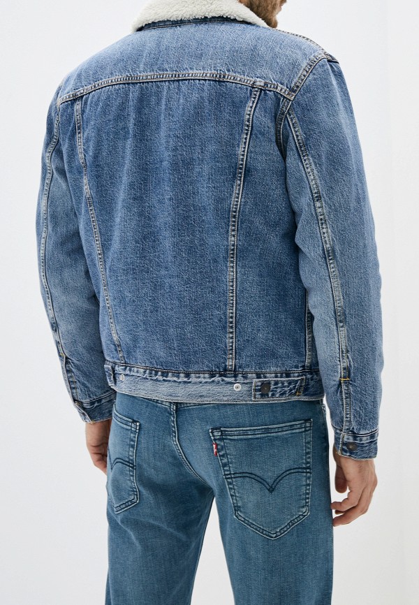 

Куртка джинсовая Levi's®, Голубой, Sherpa Trucker