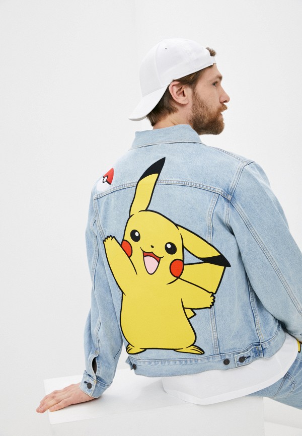 

Куртка джинсовая Levi's®, Голубой, POKEMON