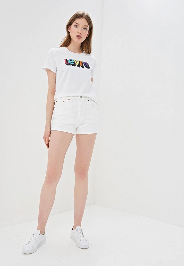 Шорты джинсовые Levi's® белый, размер 40, фото 2