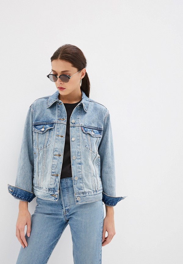 

Куртка джинсовая Levi's®, Голубой, Ex-Boyfriend Trucker
