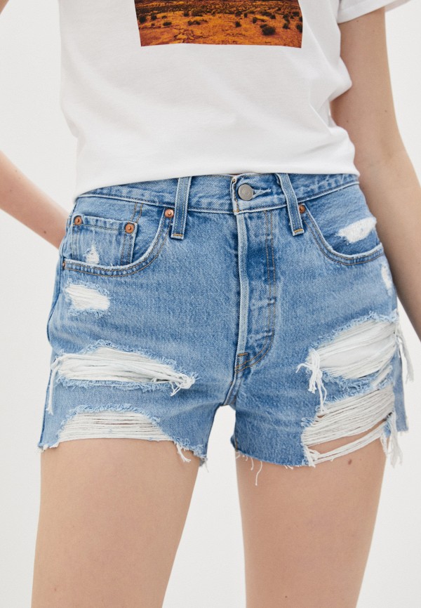 

Шорты джинсовые Levi's®, Голубой, 501® ORIGINAL SHORT
