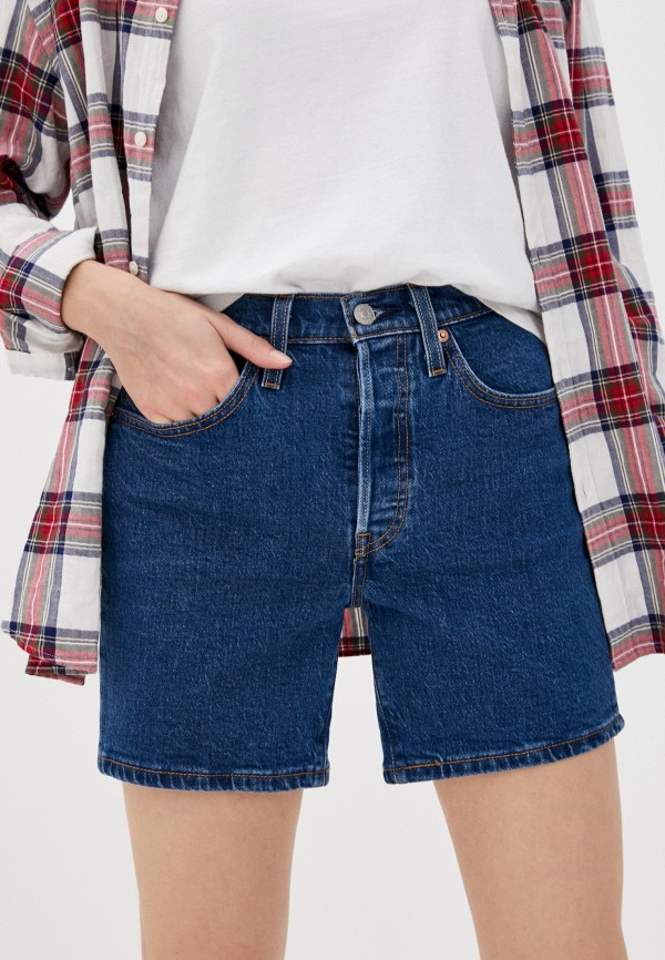 

Шорты джинсовые Levi's®, Синий, 501® MID THIGH SHORT