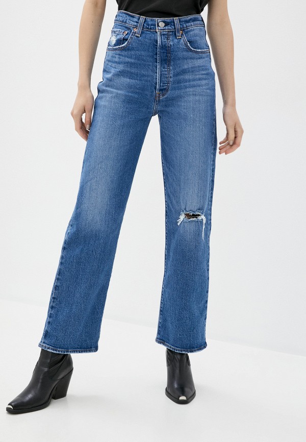 

Джинсы Levi's®, Синий, RIBCAGE STRAIGHT ANKLE