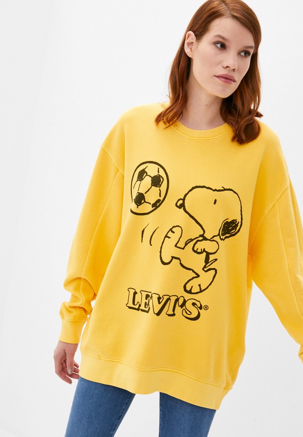 

Свитшот Levi's®, Желтый, SNOOPY