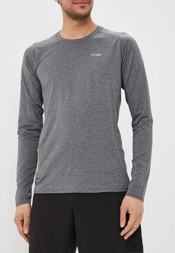 

Лонгслив Li-Ning, FRITZ, Серый