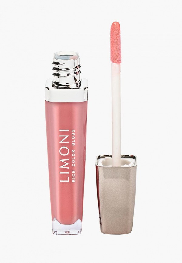 

Блеск для губ Limoni, Розовый, "Rich Color Gloss" тон 114