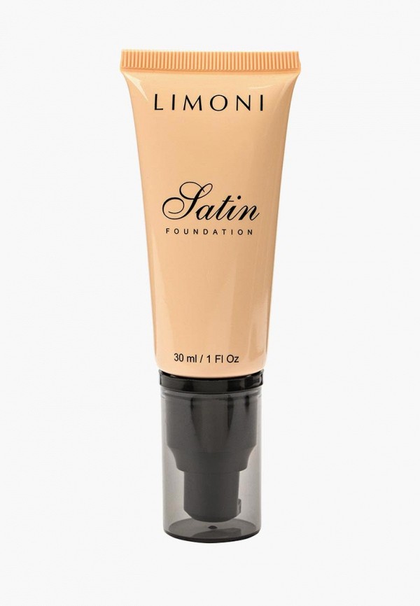 

Тональное средство Limoni, Бежевый, "Satin", тон 01