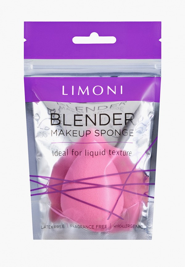 

Спонж для макияжа Limoni, Розовый, "Blender Makeup Sponge" Pink