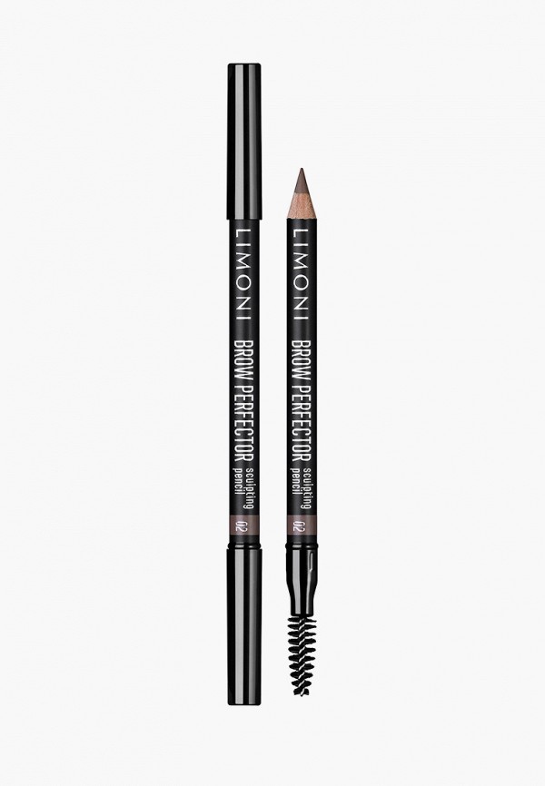 

Карандаш для бровей Limoni, Коричневый, "Brow perfector", 02