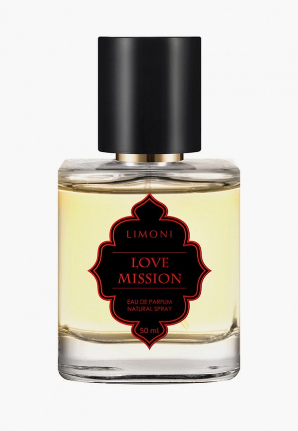 

Парфюмерная вода Limoni, Прозрачный, Eau de Parfum "Love Mission" 50 мл.