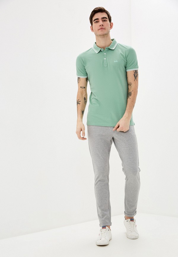 

Поло Lindbergh, Бирюзовый, Lindbergh LI035EMHDWW6