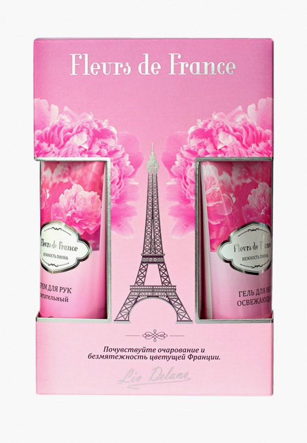 

Набор для ухода за телом Liv Delano, Прозрачный, Fleurs de France "Нежность пиона", 350г