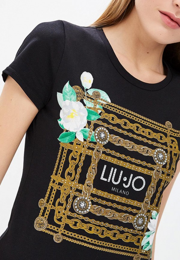 

Футболка Liu Jo; Liu Jo LI687EWDMTT7, Черный