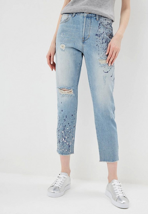 

Джинсы Liu Jo, Голубой, STRAIGHT FIT HIGH WAIST