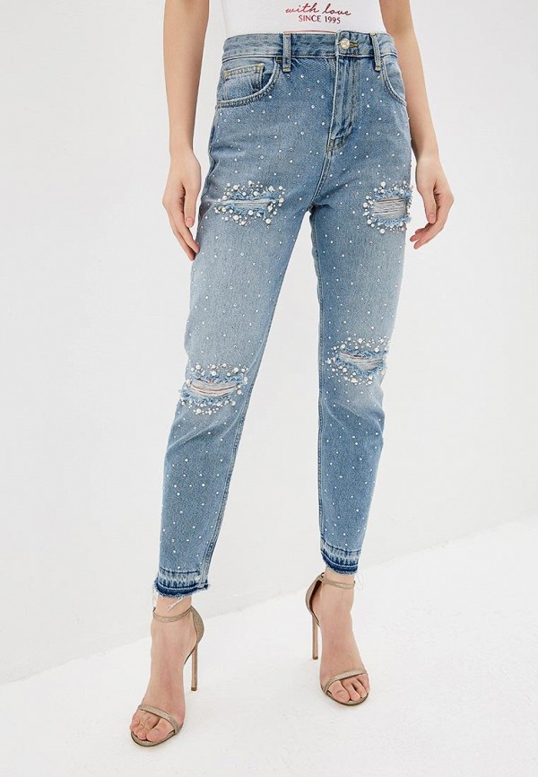 

Джинсы Liu Jo, Голубой, STRAIGHT FIT HIGH WAIST