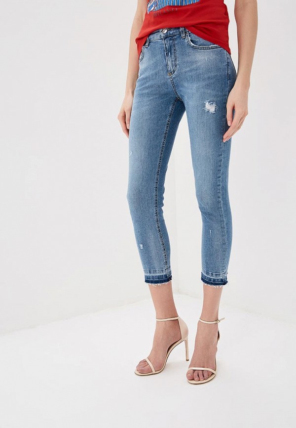 

Джинсы Liu Jo, Синий, REWARD STRAIGHT FIT HIGH WAIST