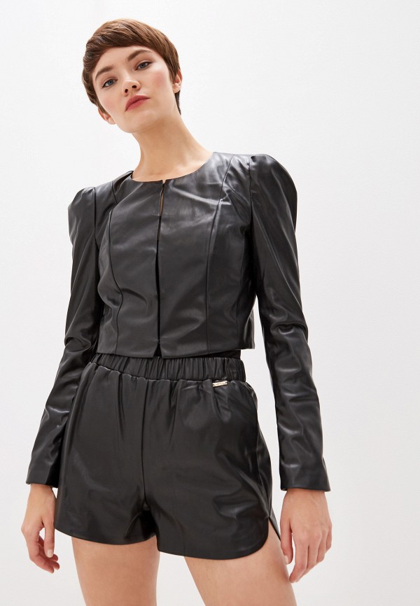 

Куртка кожаная Liu Jo, Черный, Liu Jo LI687EWFURI6