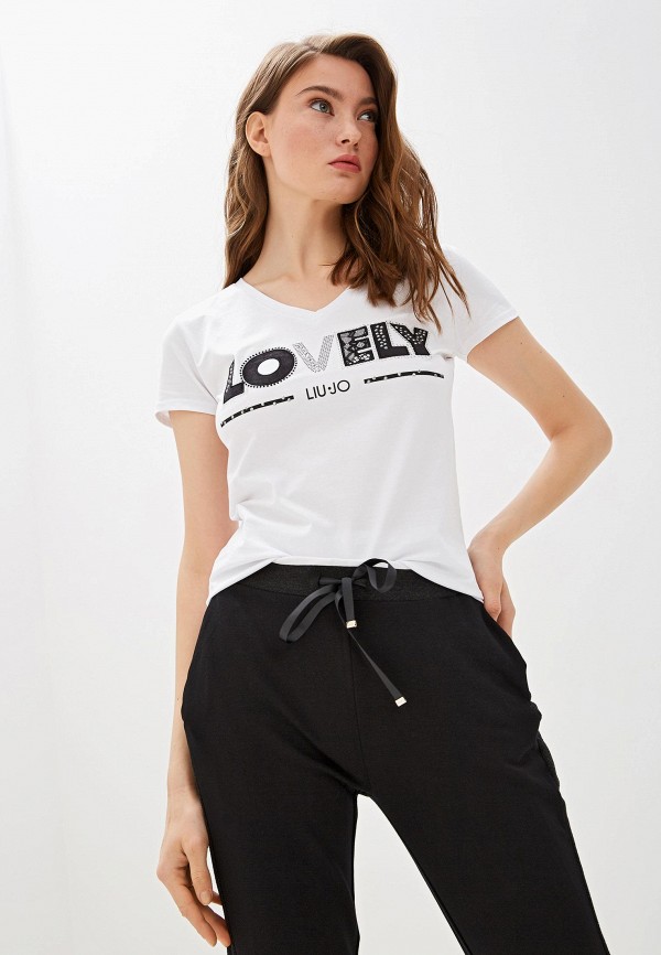 

Футболка Liu Jo, Белый, Liu Jo LI687EWFUSF9
