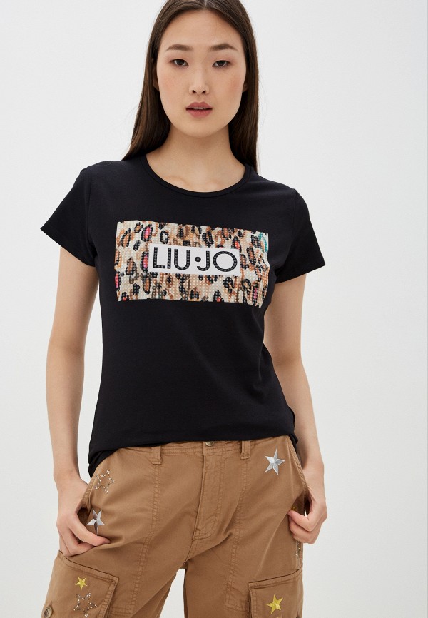 

Футболка Liu Jo, Черный, Liu Jo LI687EWHHLM9