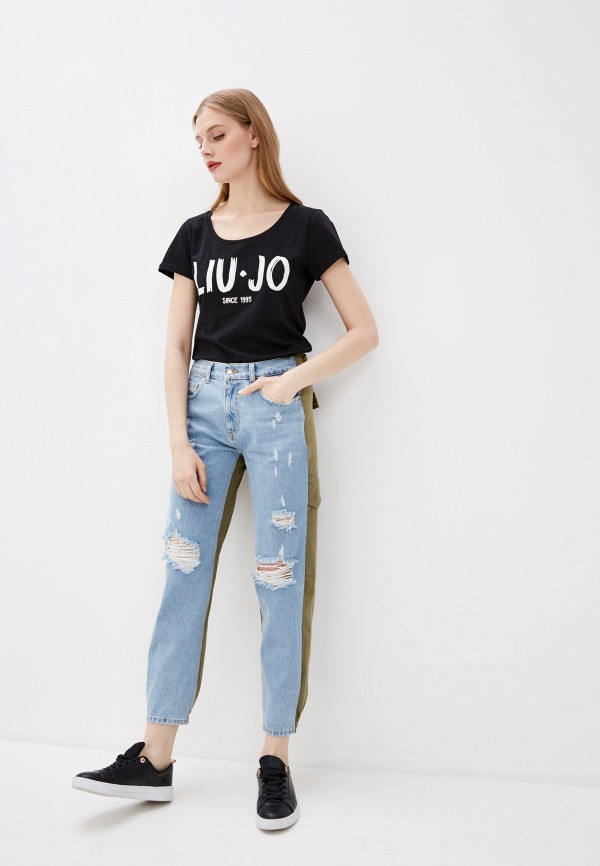 

Футболка Liu Jo, Черный, Liu Jo LI687EWHHLO4
