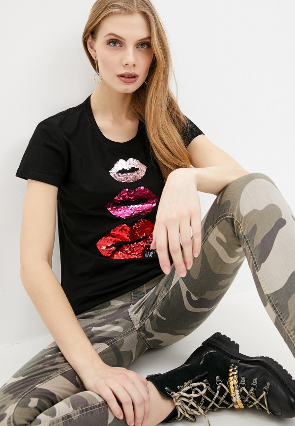 

Футболка Liu Jo, Черный, Liu Jo LI687EWHRGU1