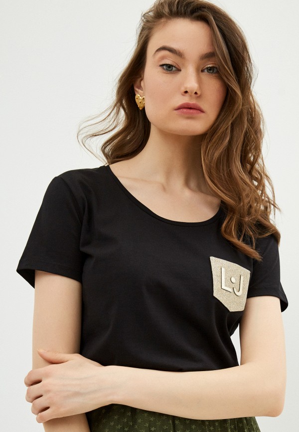 

Футболка Liu Jo, Черный, White Label
