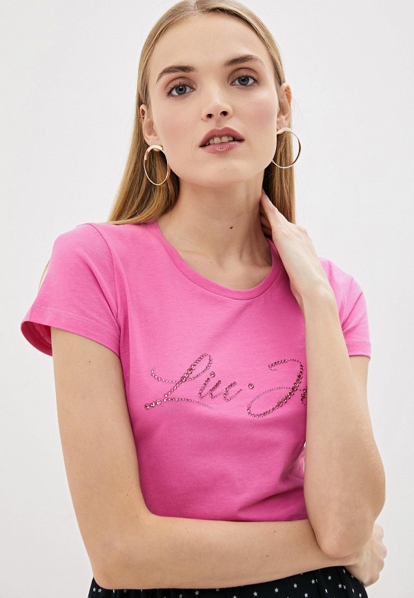 

Футболка Liu Jo, Розовый, White Label