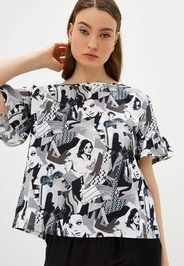 

Футболка Liu Jo, Серый, White Label