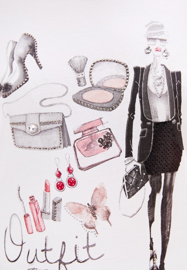 

Футболка Liu Jo, Белый, Liu Jo LI687EWKFDL1