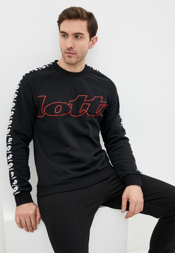 

Свитшот Lotto, Черный, LOTTO ATHLETICA CLASSIC SWEAT RN FT