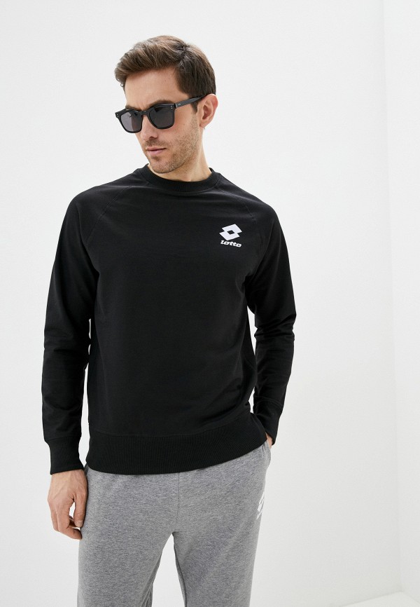 

Свитшот Lotto, Черный, LOTTO SMART MEN SWEAT RN FT