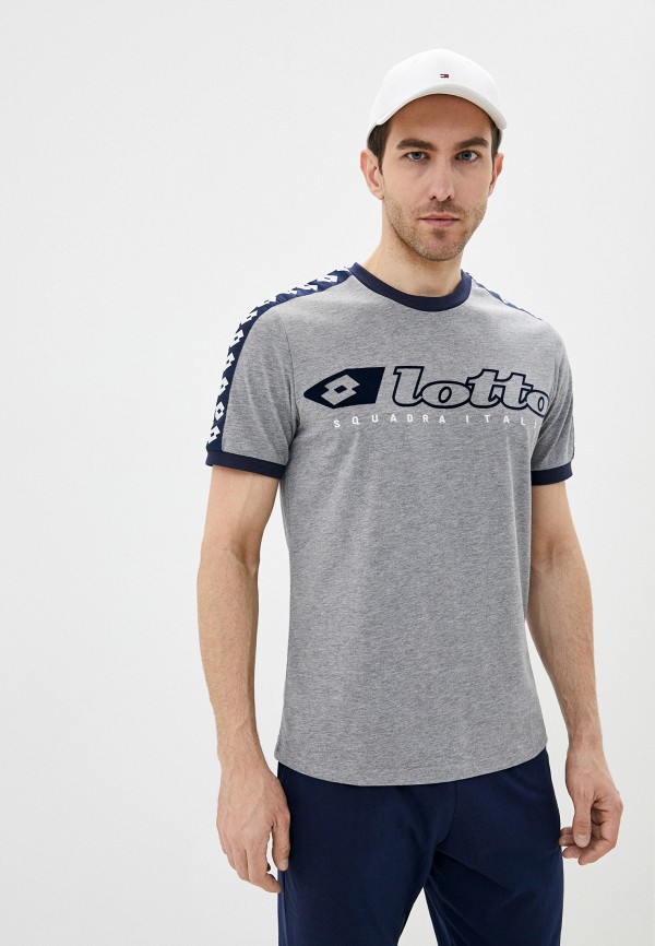

Футболка спортивная Lotto, Серый, LOTTO ATHLETICA DUE TEE MEL JS