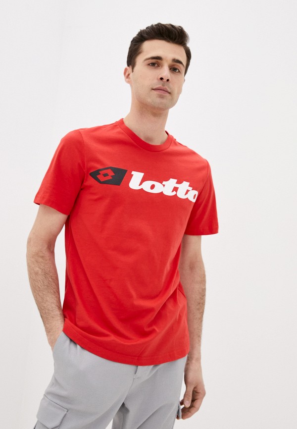 

Футболка Lotto, Красный, LOTTO ATHLETICA DUE TEE LOGO JS