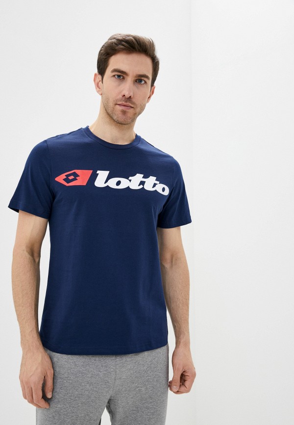 

Футболка Lotto, Синий, LOTTO ATHLETICA DUE TEE LOGO JS