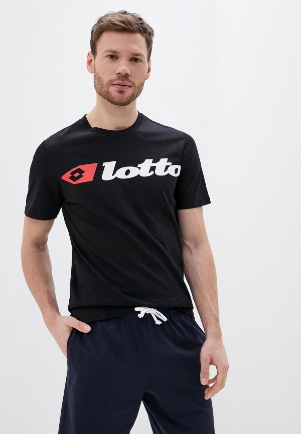 

Футболка Lotto, Черный, LOTTO ATHLETICA DUE TEE LOGO JS