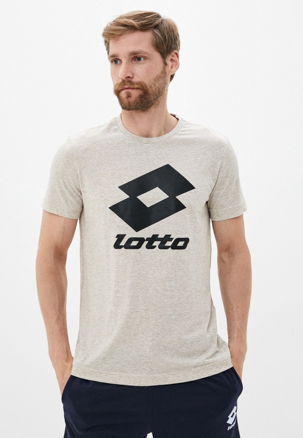 

Футболка Lotto, Бежевый, LOTTO SMART MEN TEE MEL JS