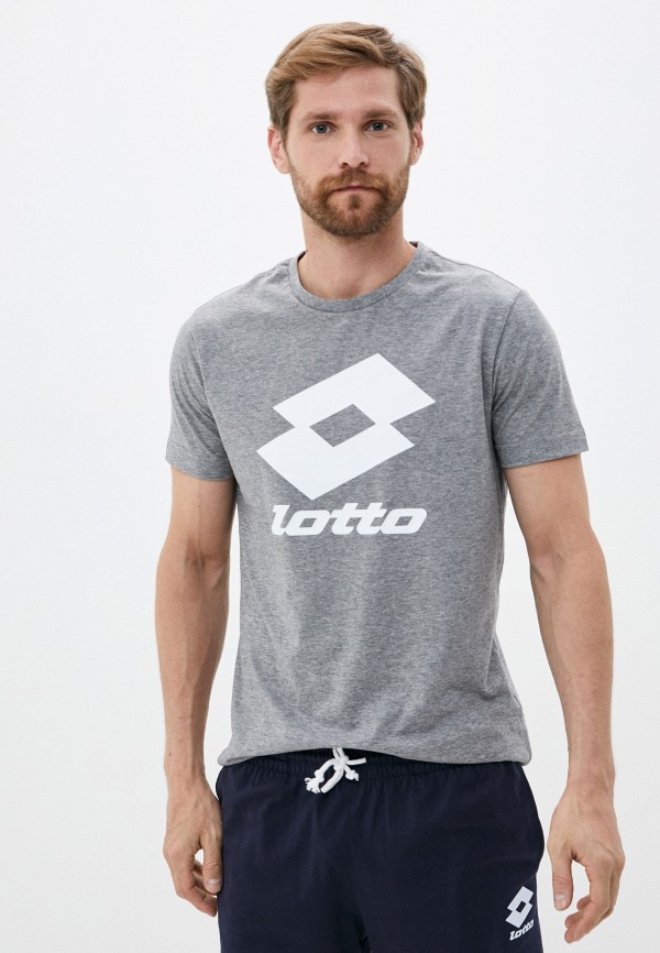

Футболка Lotto, Серый, LOTTO SMART MEN TEE MEL JS