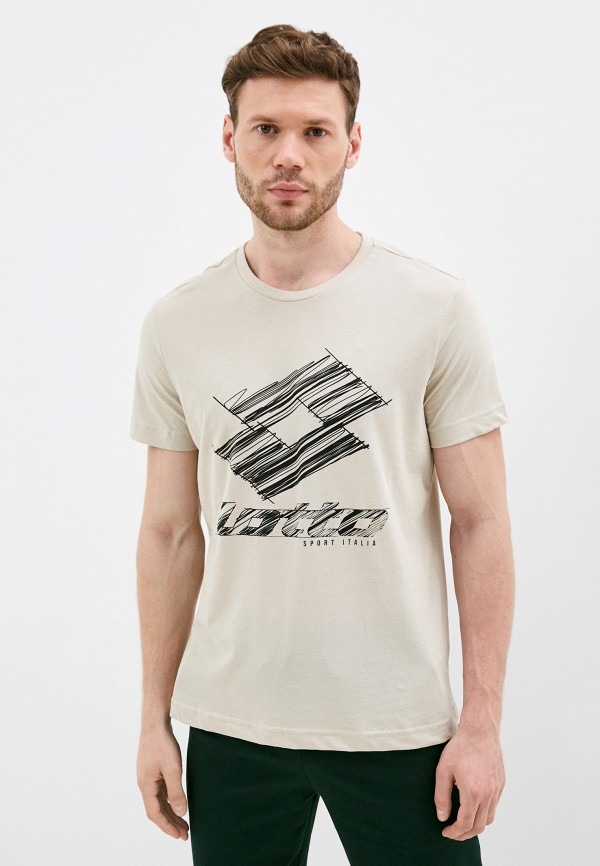 

Футболка Lotto, Бежевый, LOTTO TEE LOSANGA PLUS JS