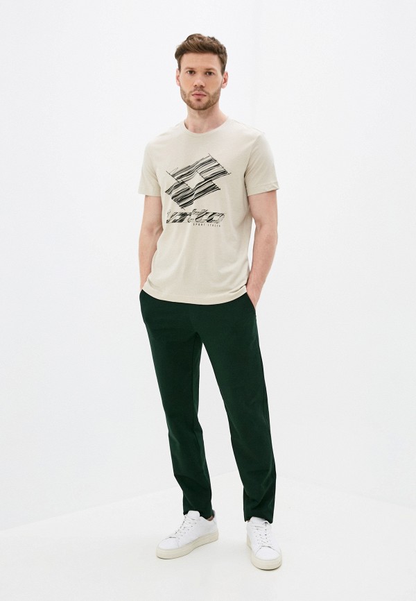 

Футболка Lotto, Бежевый, LOTTO TEE LOSANGA PLUS JS