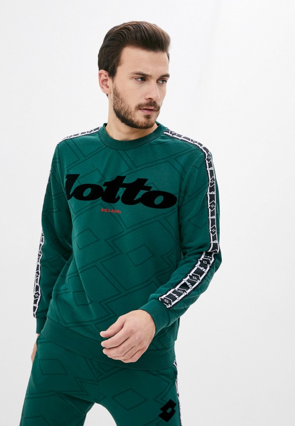 

Свитшот Lotto, Зеленый, LOTTO ATHLETICA CLASSIC II SWEAT RN PRT FT