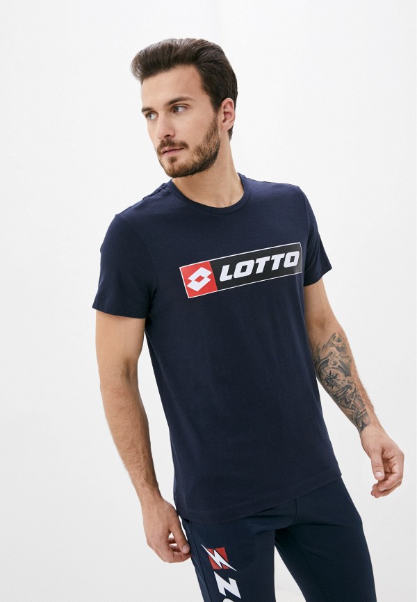 

Футболка Lotto, Синий, LOTTO TEE LOGO JS