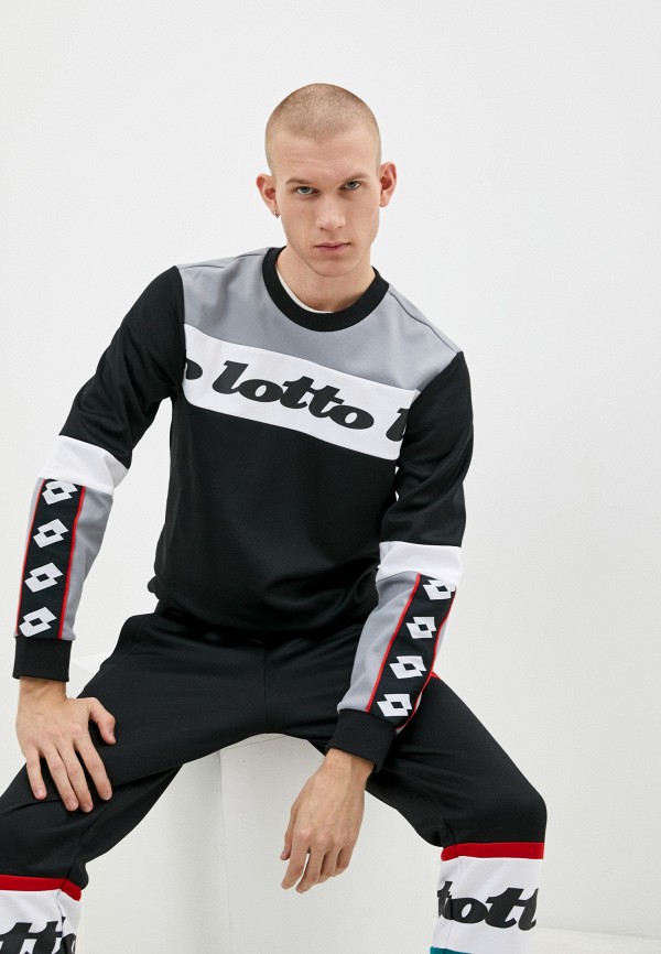

Свитшот Lotto, Черный, LOTTO ATHLETICA PRIME II SWEAT RN PL