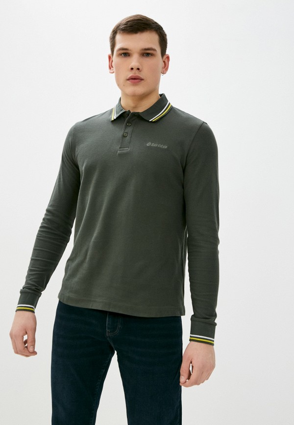

Поло Lotto, Хаки, LOTTO POLO CLASSICA LS PQ