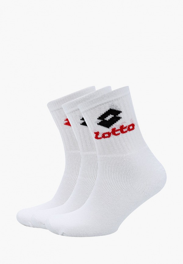 

Носки 3 пары Lotto, Белый, LOTTO SOCK QUARTER - PK3PRS